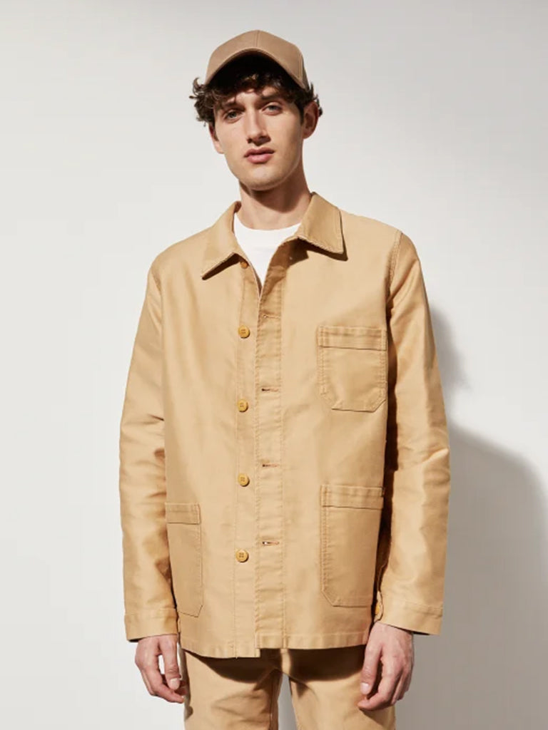 The Authentic Work Jacket- Kraft Le Mont St Michel Jackets