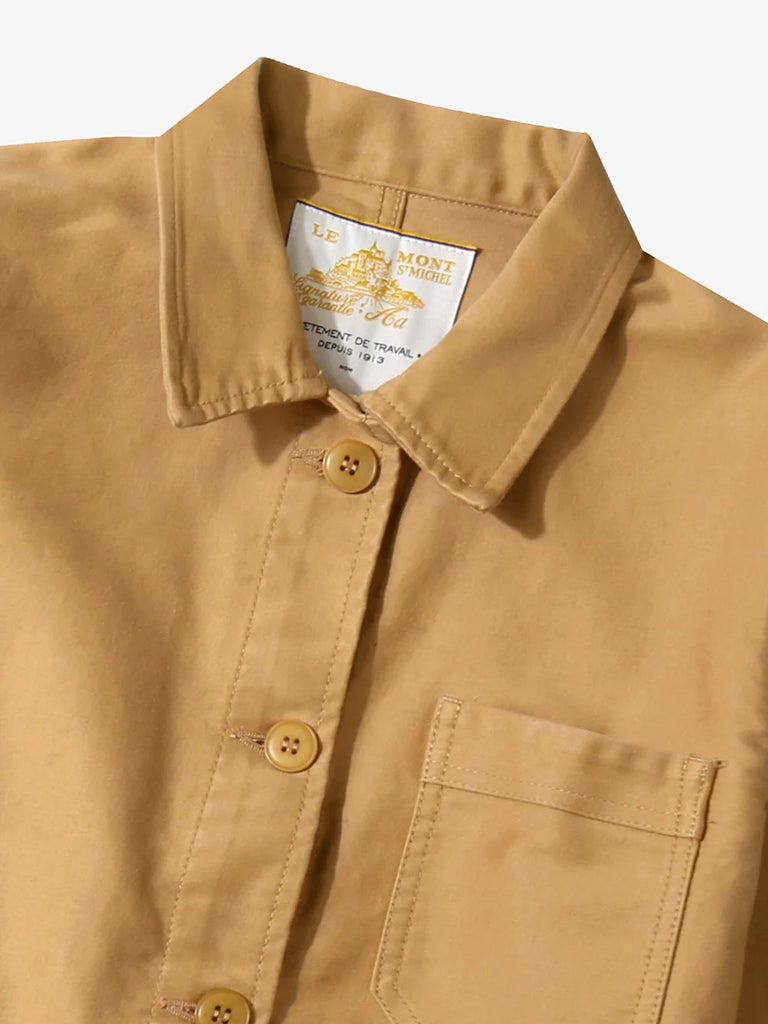 The Authentic Work Jacket- Kraft Le Mont St Michel Jackets