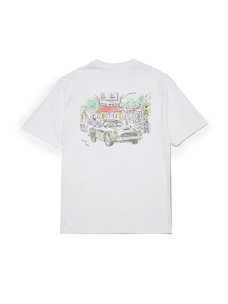Saville Row Tee- White Edmmond Studios Tee Shirts