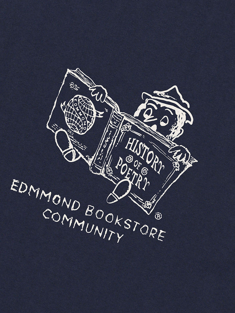 Bookstore Tee- Dark Blue Edmmond Studios Tee Shirts