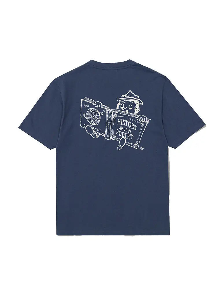 Bookstore Tee- Dark Blue Edmmond Studios Tee Shirts