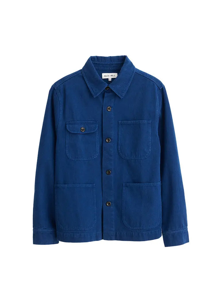 Garment Dyed Work Jacket- French Navy Alex Mill Jackets