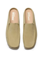 Wallabee Slip- Maple Suede Clarks