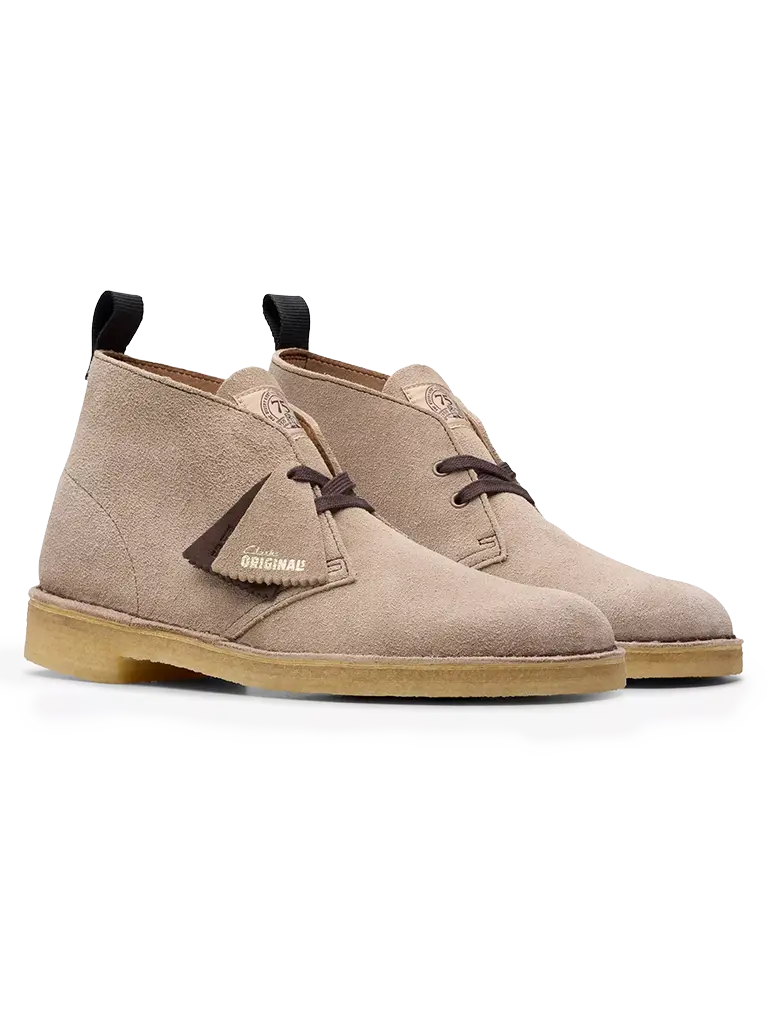 Desert Boot- Wolf Suede Clarks