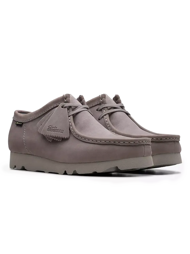 Wallabee Gore-Tex- Grey Nubuck Clarks