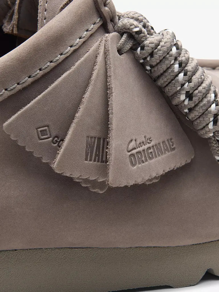 Wallabee Gore-Tex- Grey Nubuck Clarks