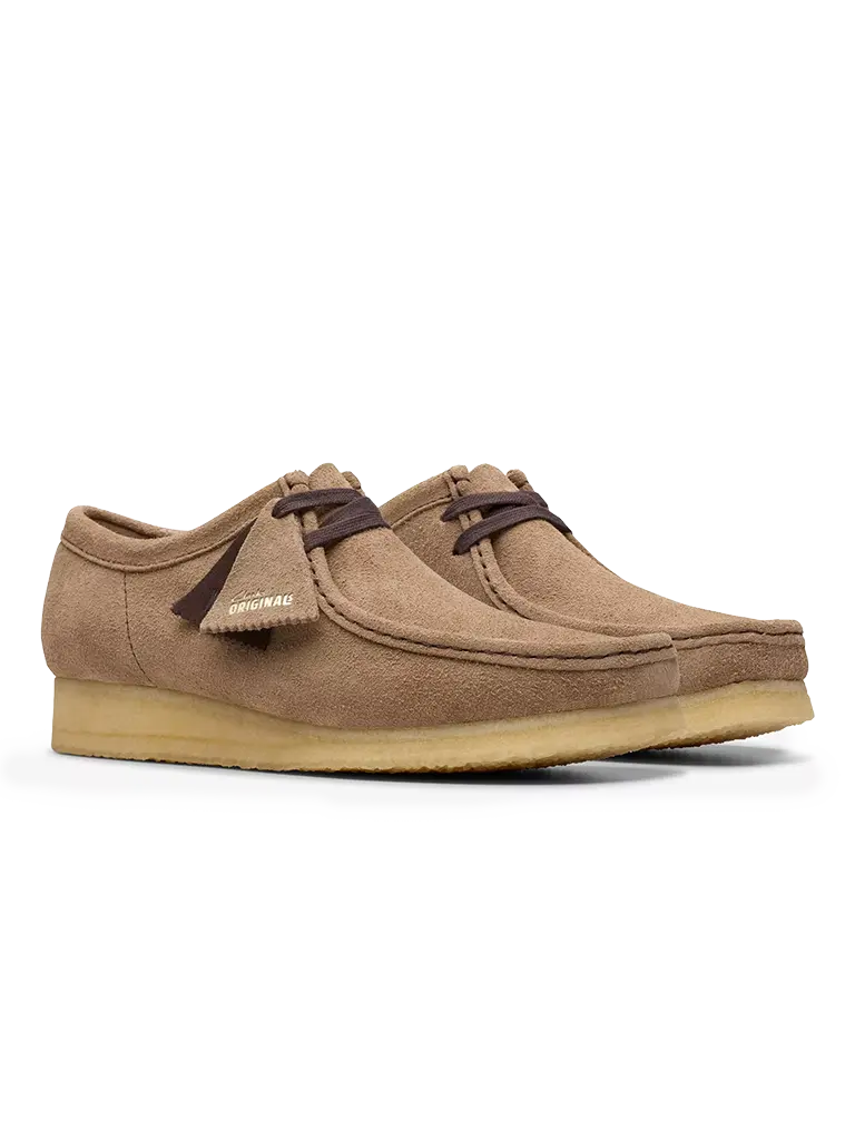 Wallabee- Wolf Suede Clarks
