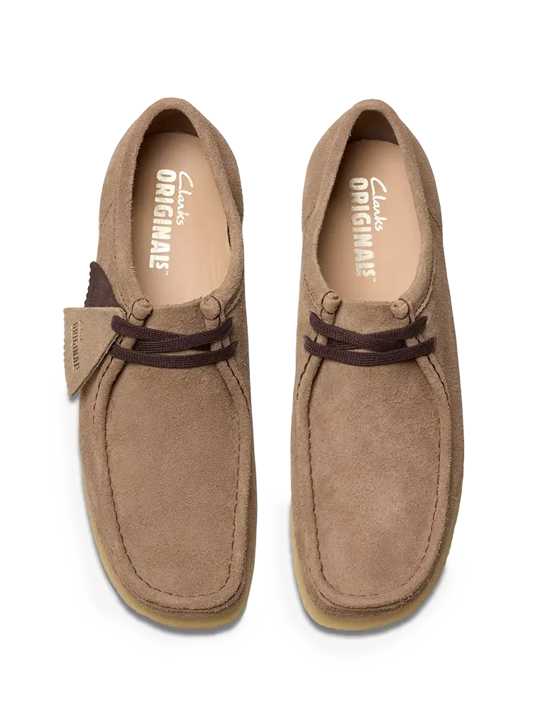 Wallabee- Wolf Suede Clarks