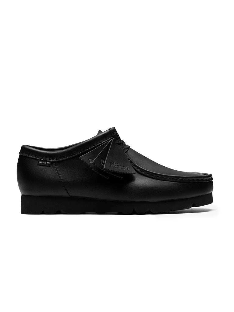 Wallabee Gore Tex- Black Clarks Shoes