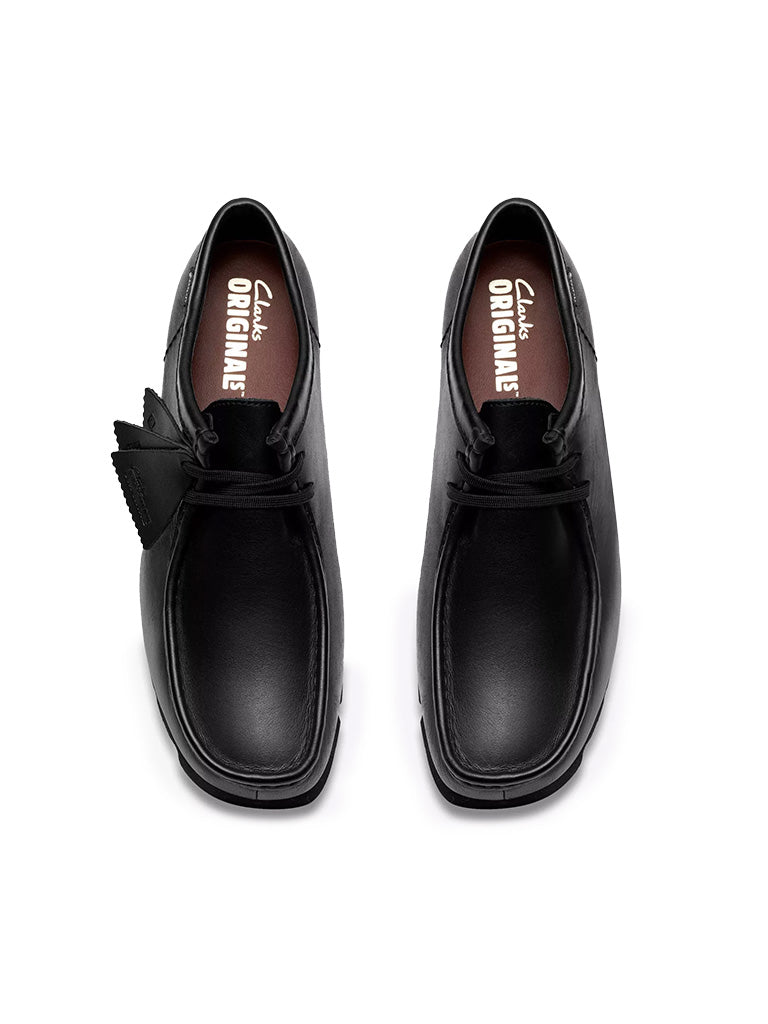 Wallabee Gore Tex- Black Clarks Shoes