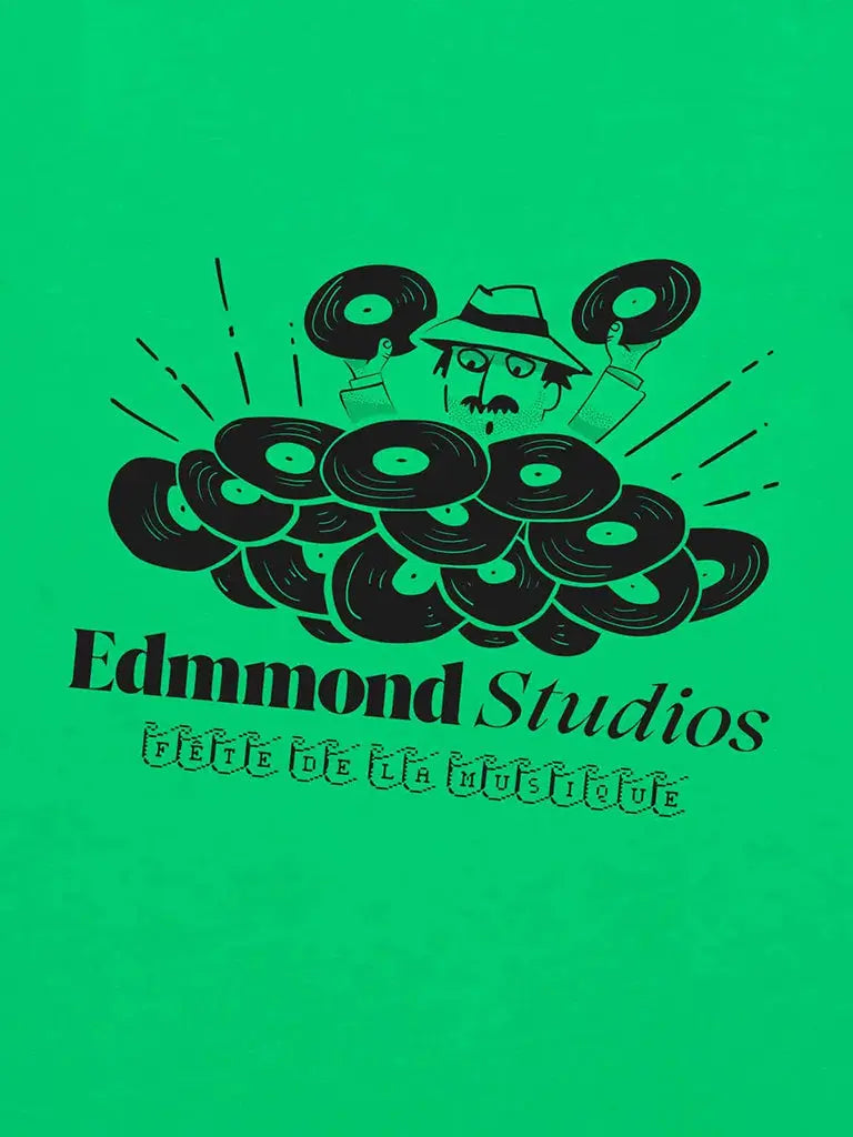 Speakers Tee- Green Edmmond Studios Tee Shirts