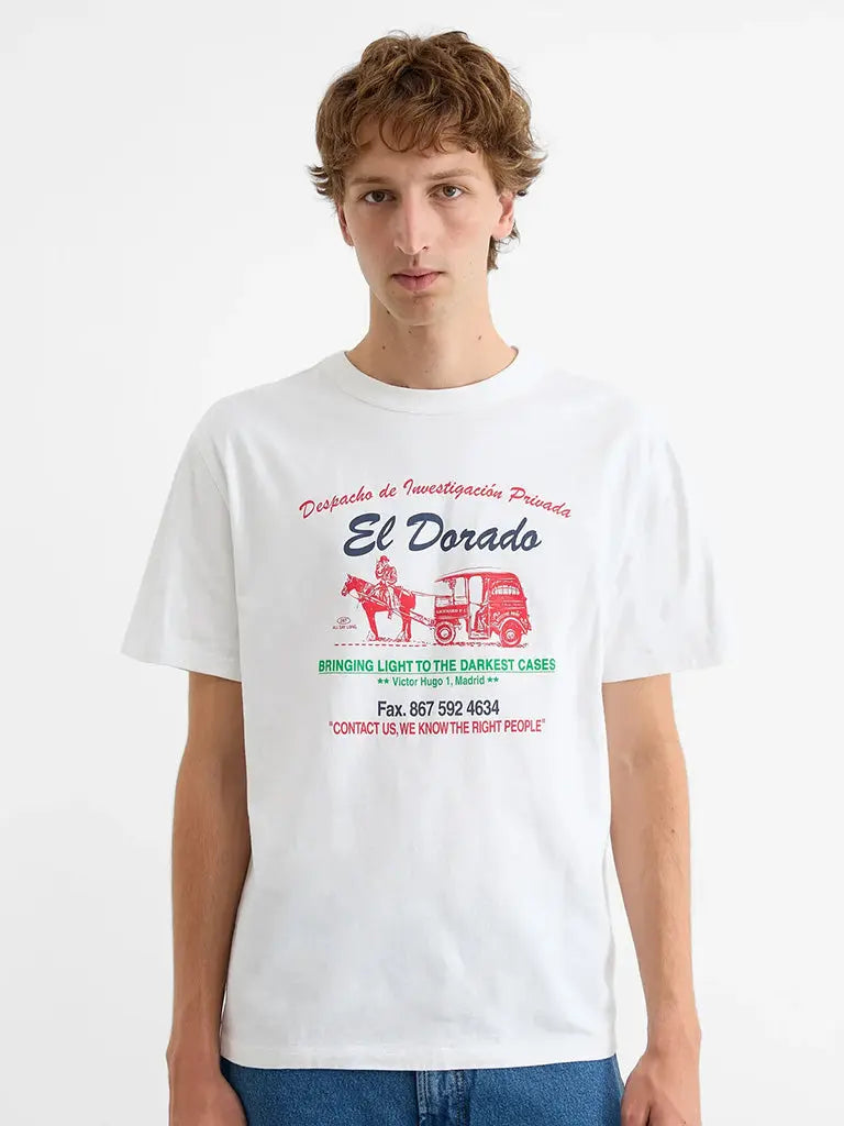 El Dorado Tee- White Edmmond Studios Tee Shirts