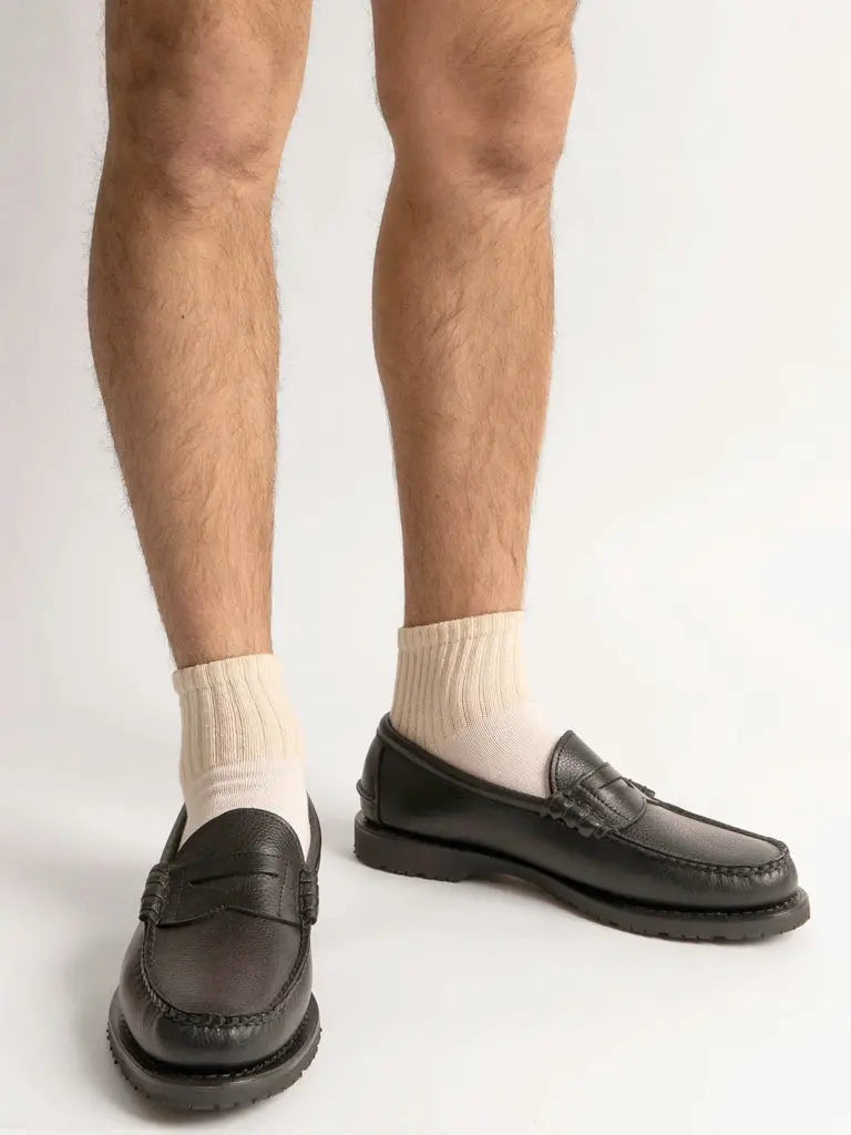 Solids Quarter Crew- Natural American Trench