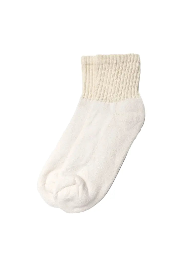 Solids Quarter Crew- Natural American Trench