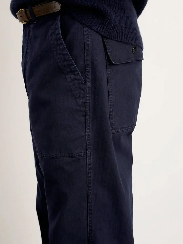 Field Pant Herringbone- Navy Alex Mill Pants