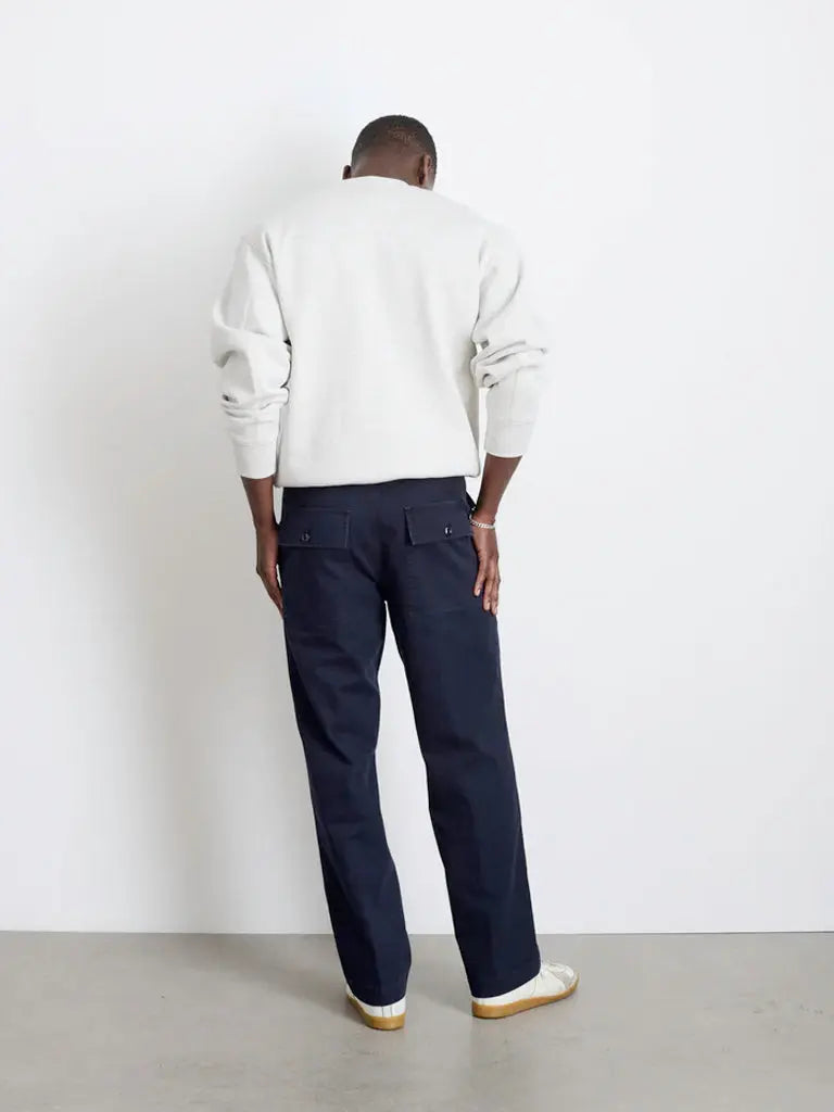 Field Pant Herringbone- Navy Alex Mill Pants