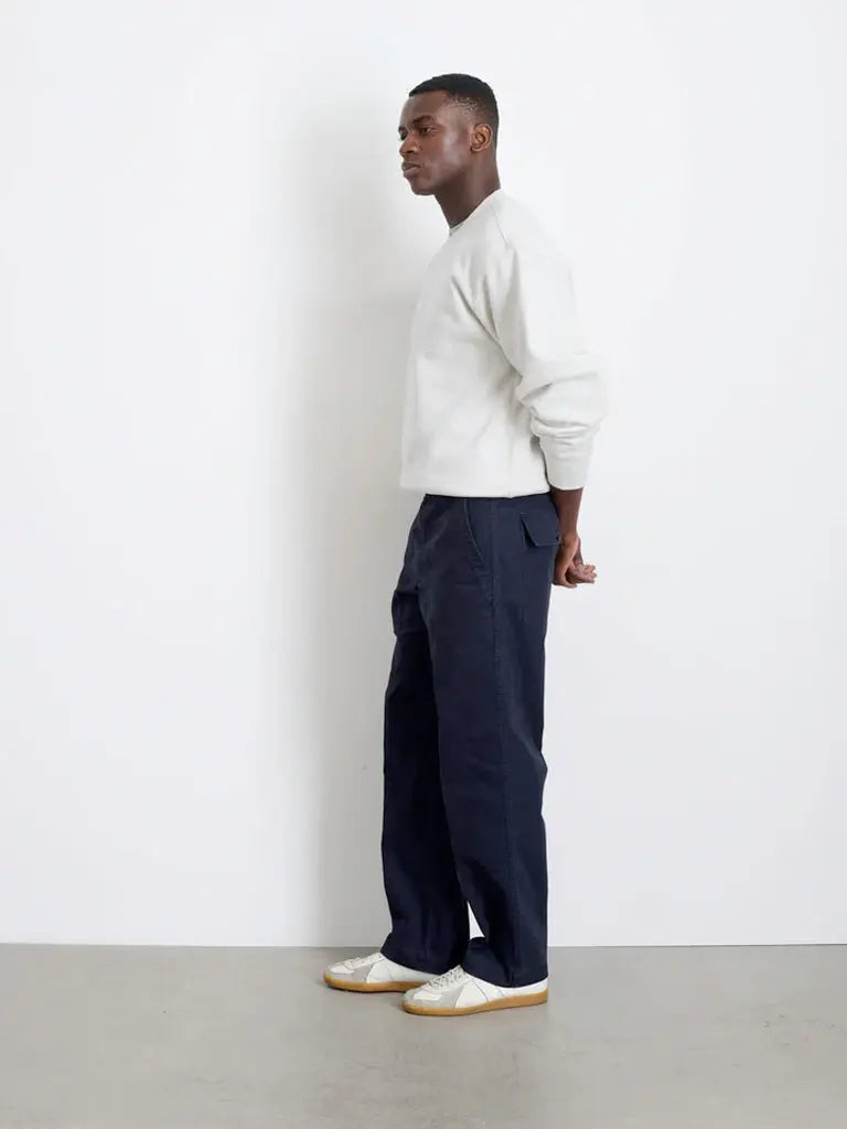 Field Pant Herringbone- Navy Alex Mill Pants