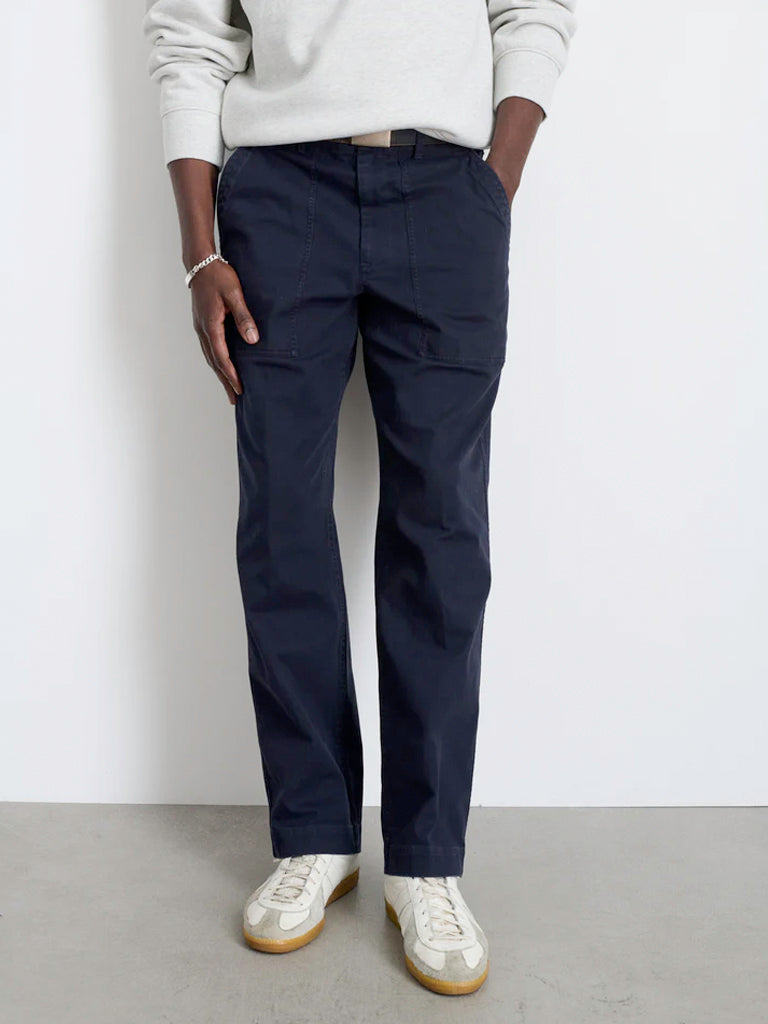 Feild Pant Herringbone- Navy Alex Mill Pants