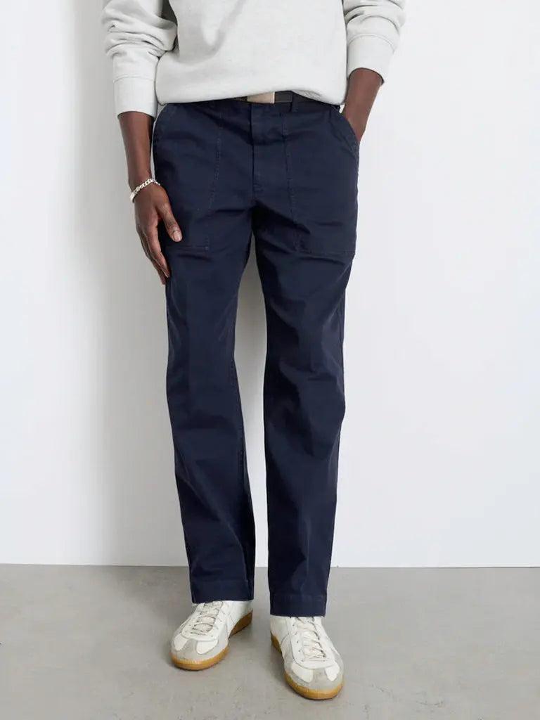 Field Pant Herringbone- Navy Alex Mill Pants