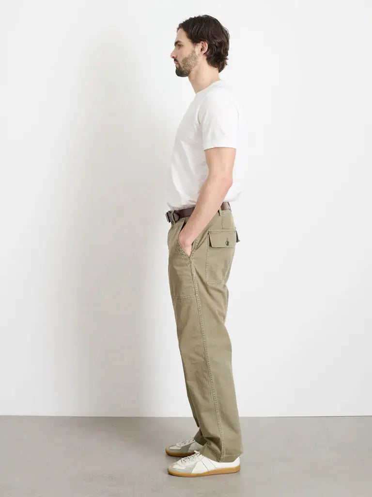 Field Pant Herringbone- Vintage Olive Alex Mill Pants