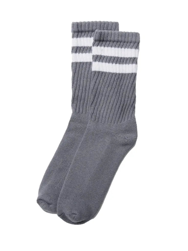 Retro Double Stripe- Dark Grey American Trench