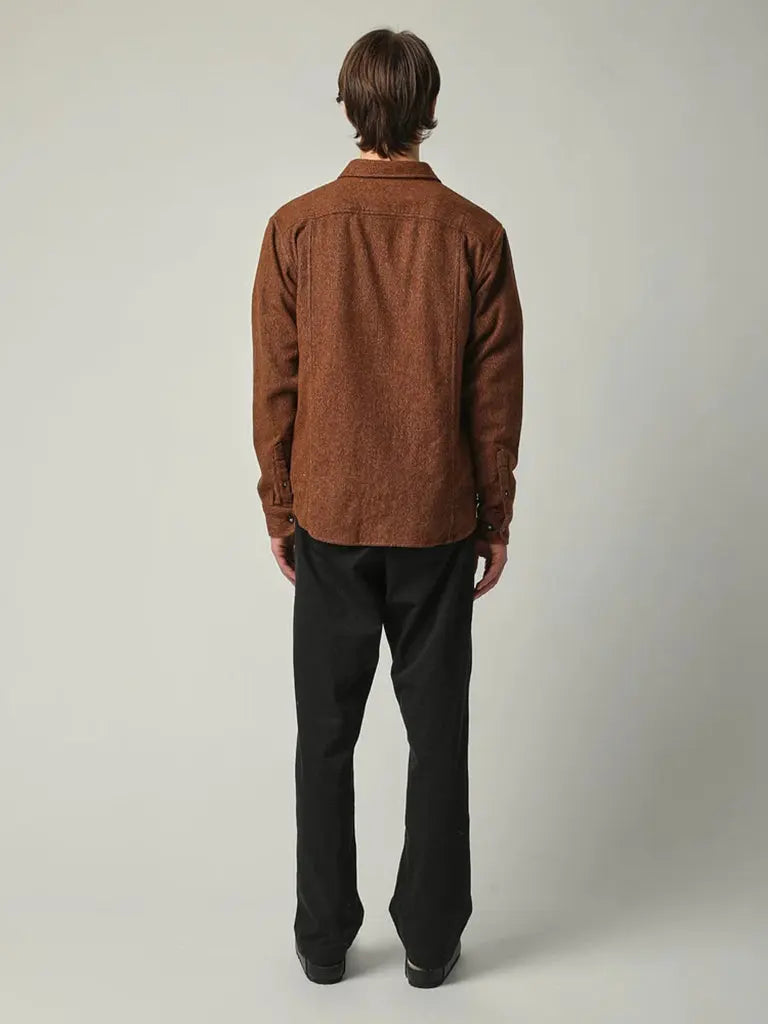 Cotton Flannel- Brown - Eames NW