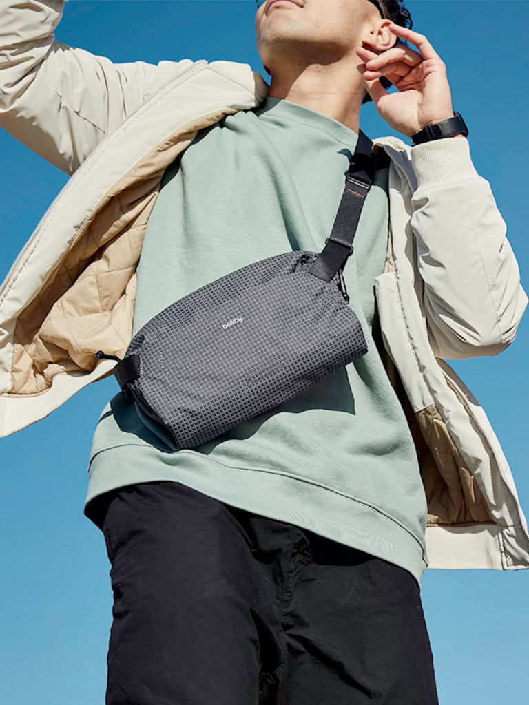 Lite Sling- Arcade Gray Bellroy Backpacks