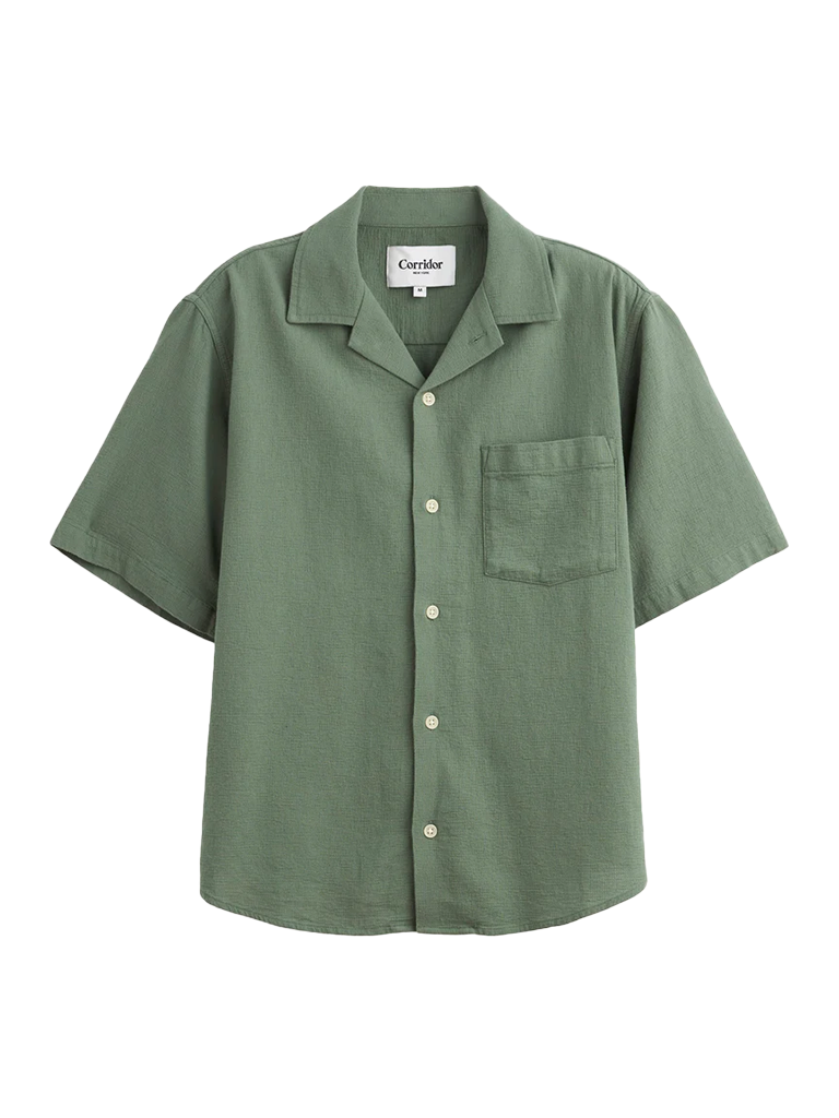 Hopsack- Seafoam Corridor Shirts