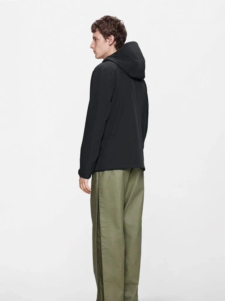 Suva Soft Shell Jacket- Black Rains Jackets