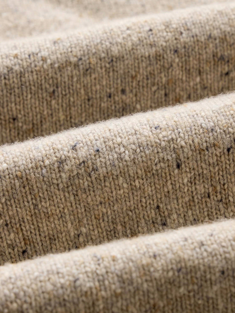 Seafarer Rollneck- Natural Donegal Taylor Stitch Sweaters