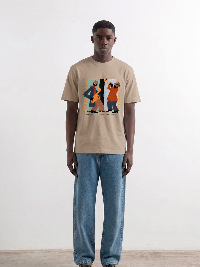 Jam Tee- Tan Edmmond Studios Tee Shirts