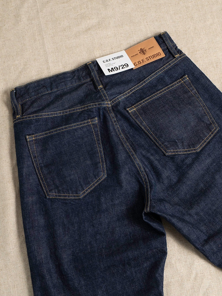 M9 14oz Regenerative Selvedge- Rinsed C.O.F. Studio Denim
