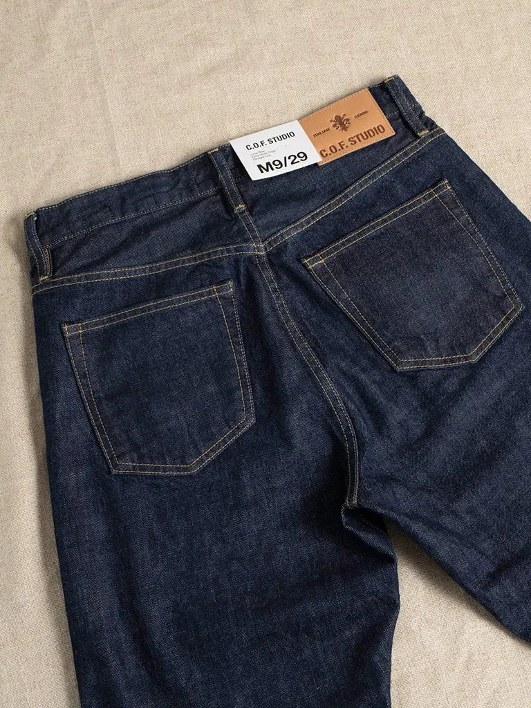 M9 14oz Regenerative Selvedge- Rinsed C.O.F. Studio Denim
