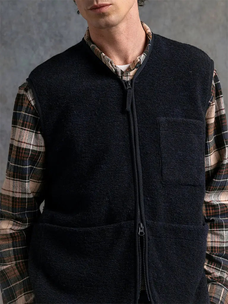 Bute Vest- Navy Kestin Jackets