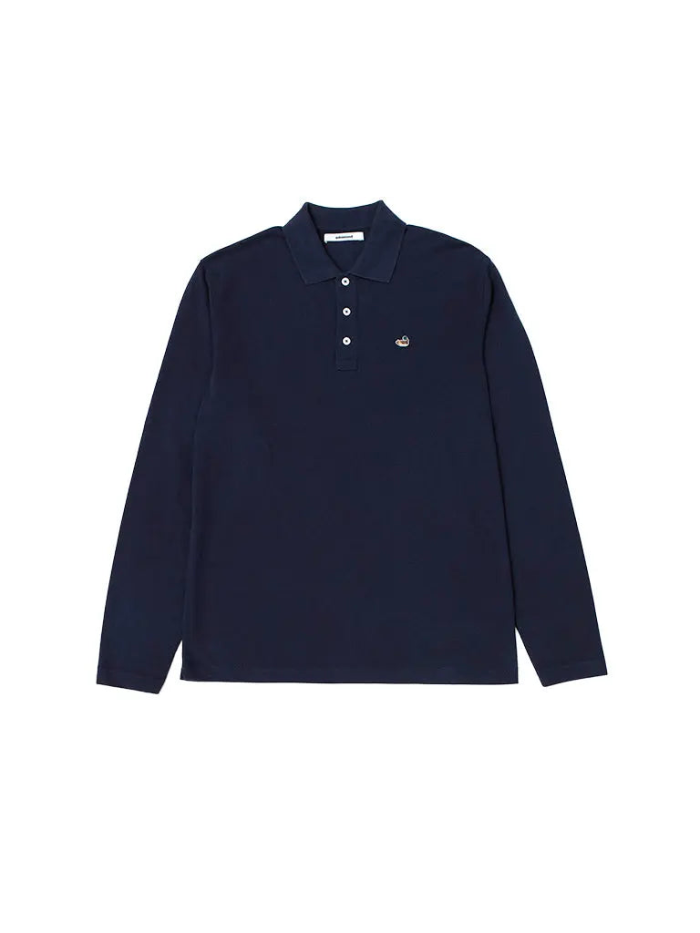 Duck Polo LS- Navy Edmmond Studios Shirts