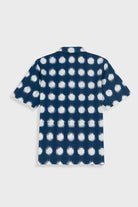 Gabe Shirt- Indigo Ikat Folk