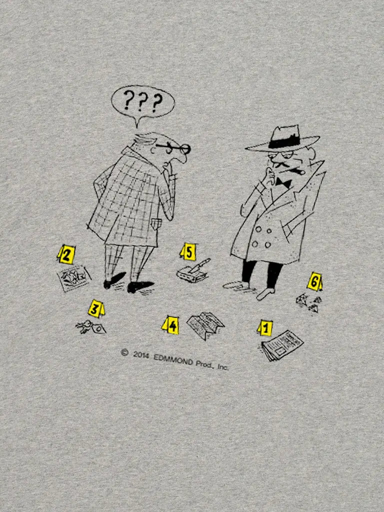 Cluedo Tee- Grey Edmmond Studios Tee Shirts