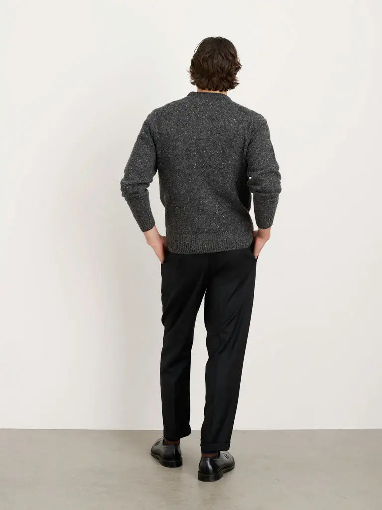 Donegal Crewneck- Charcoal Alex Mill Sweaters