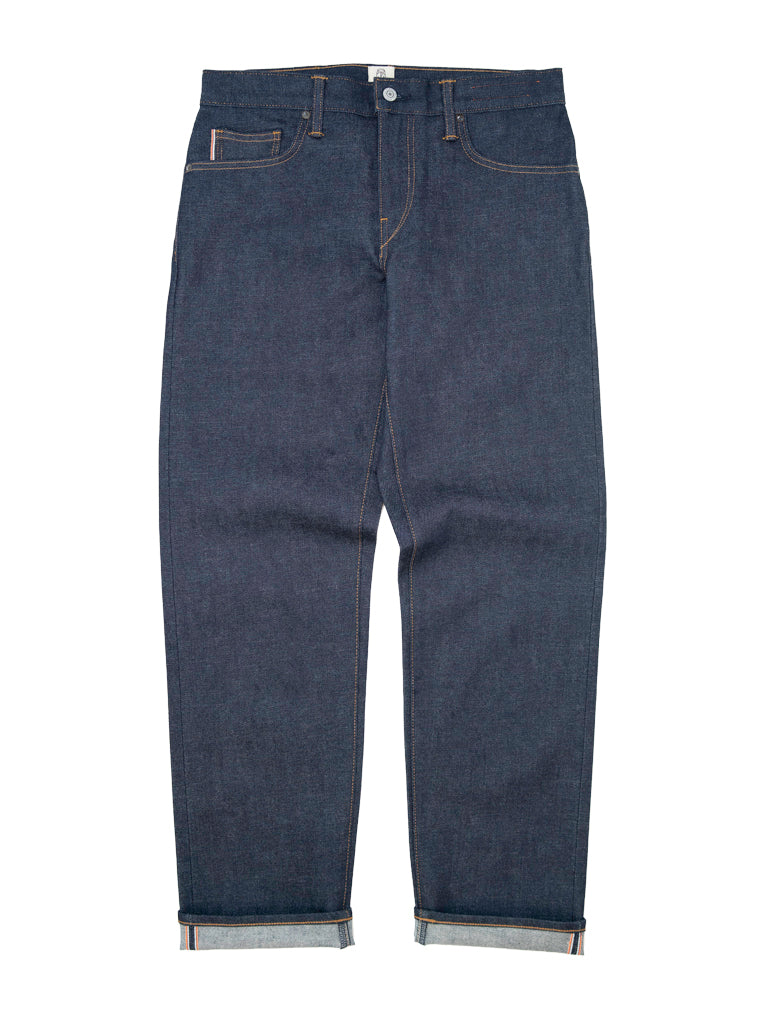 The Barrel Classic Straight- Indigo Raw 14oz Selvedge Hiroshi KATO Denim