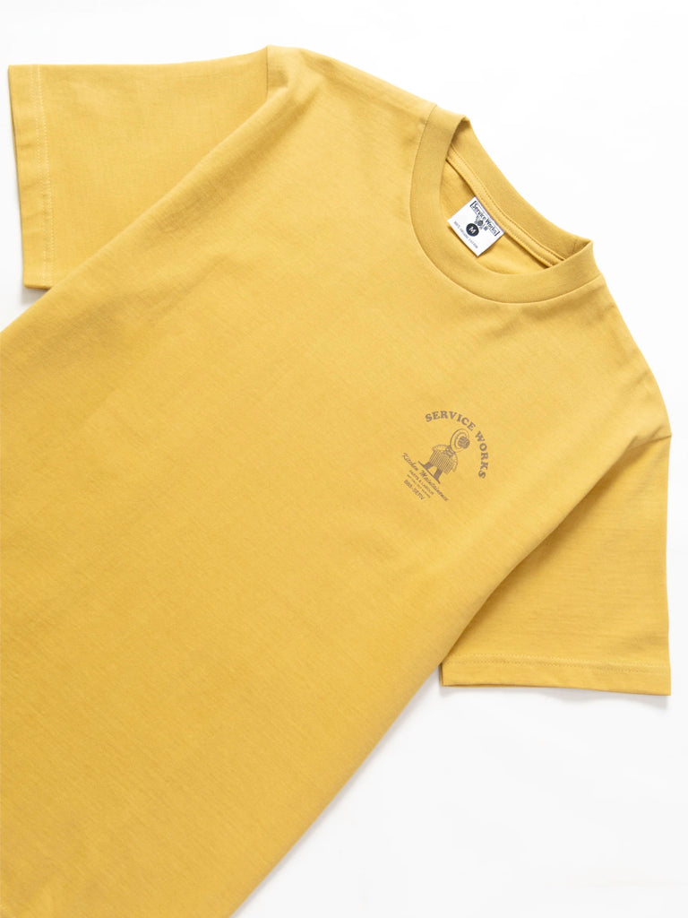 Maintenance Tee- Mustard Service Works Tee Shirts
