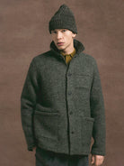 Ormiston Jacket- Moss Wool Herringbone Kestin Jackets