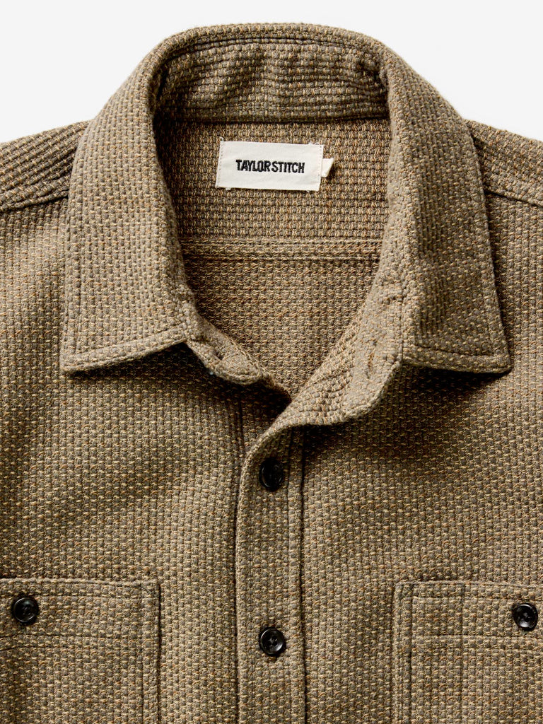 Utility Shirt- Cypress Sashiko Taylor Stitch Shirts