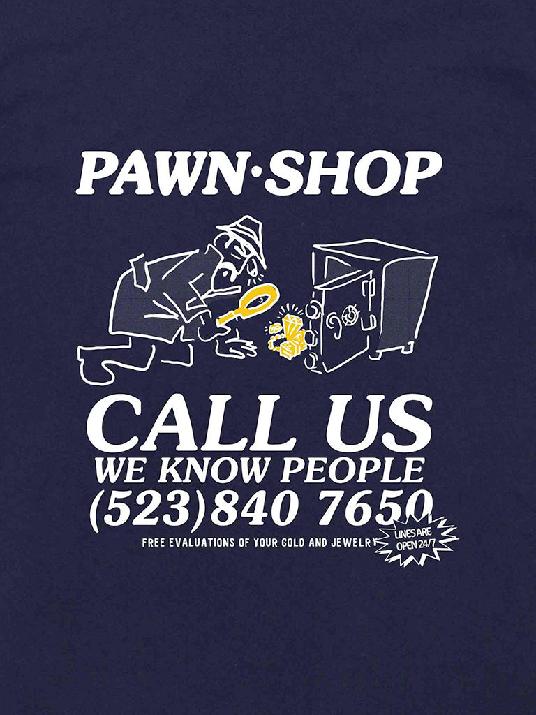 Pawn Shop Tee- Navy Edmmond Studios Tee Shirts