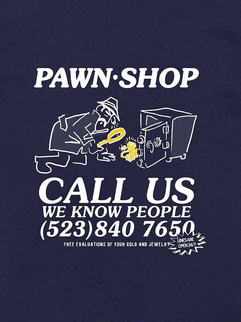 Pawn Shop Tee- Navy Edmmond Studios Tee Shirts