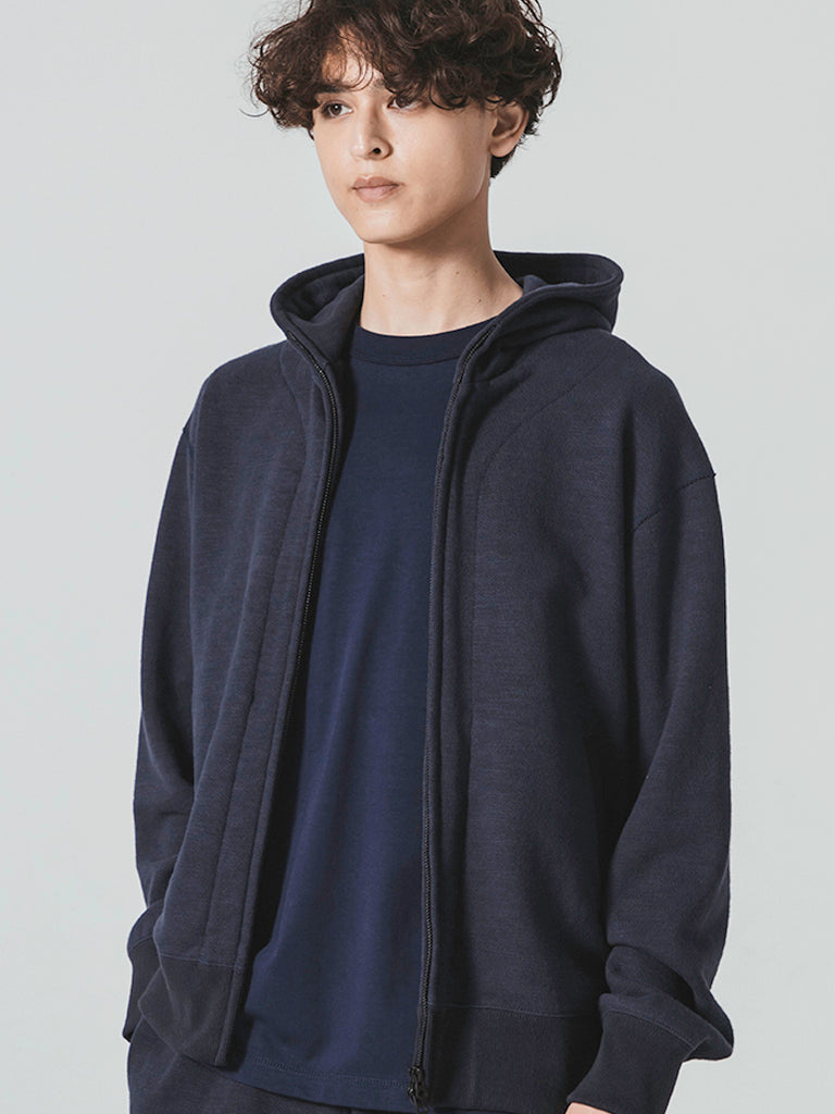 GG Sweat Parka- Black Jackman Sweaters