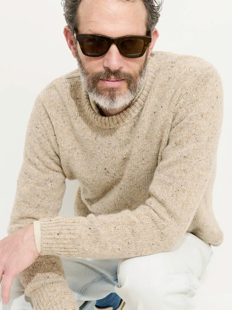 Donegal Crewneck- Oatmeal Alex Mill Sweaters