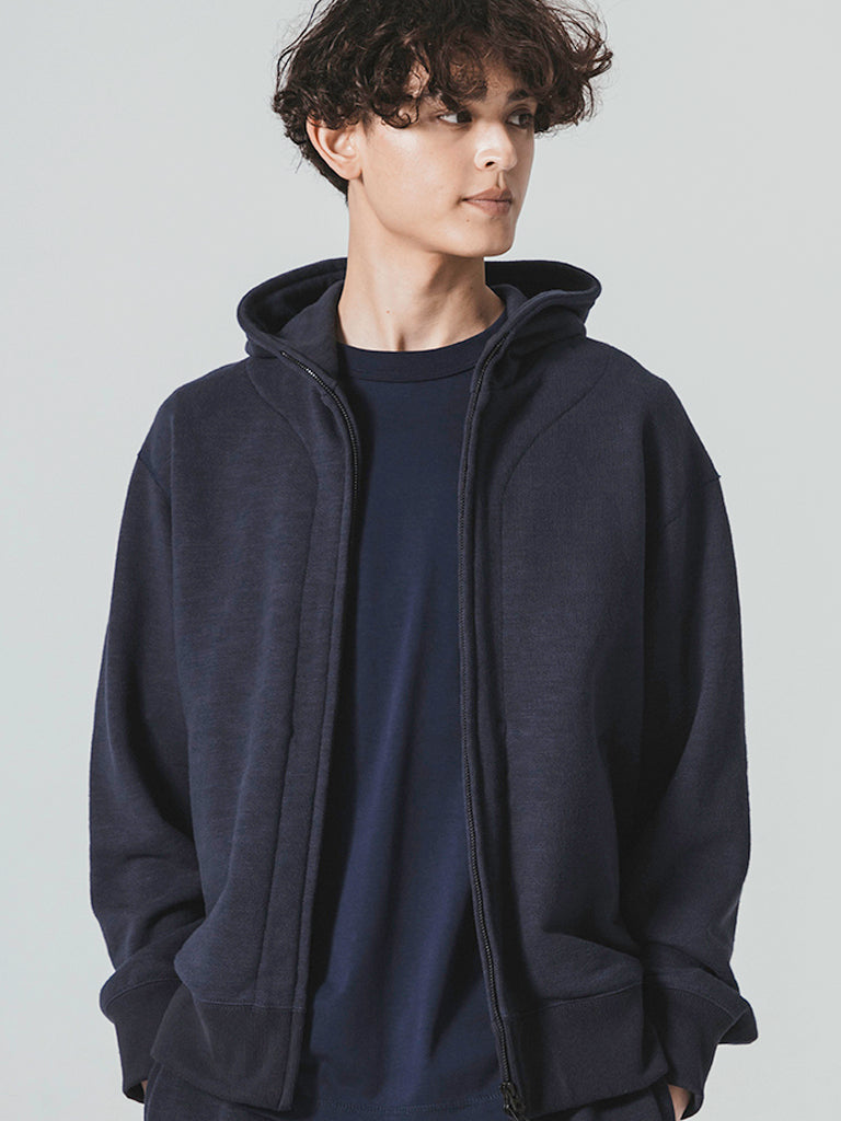 GG Sweat Parka- Black Jackman Sweaters