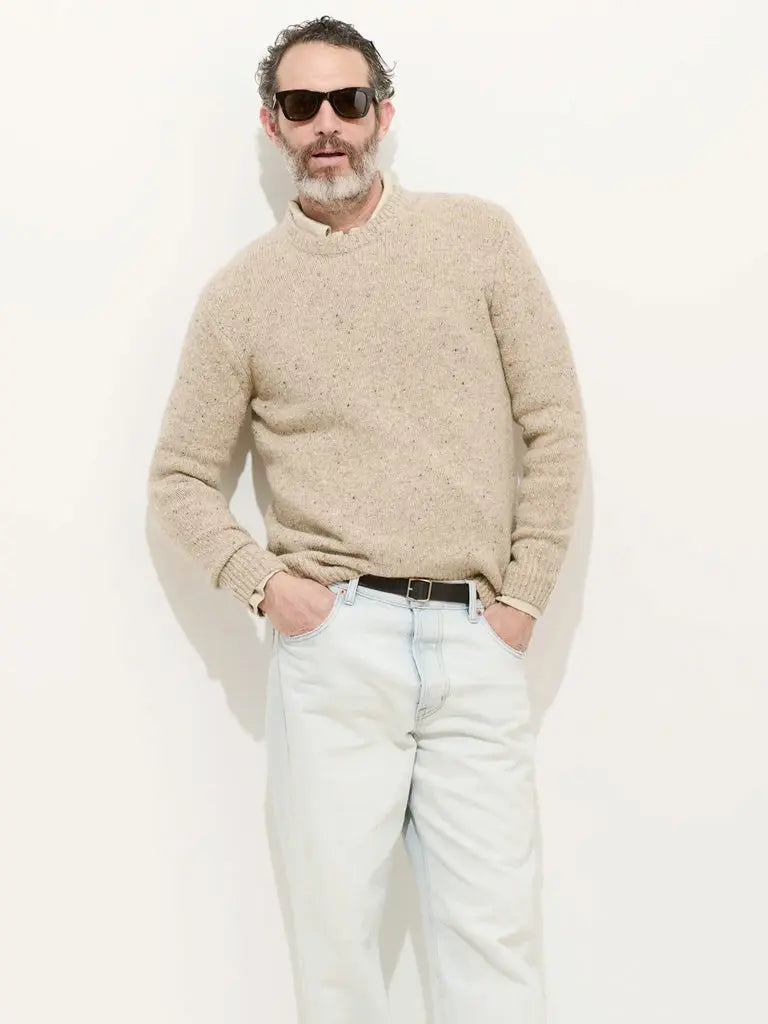 Donegal Crewneck- Oatmeal Alex Mill Sweaters