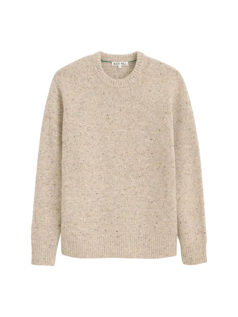 Donegal Crewneck- Oatmeal Alex Mill Sweaters