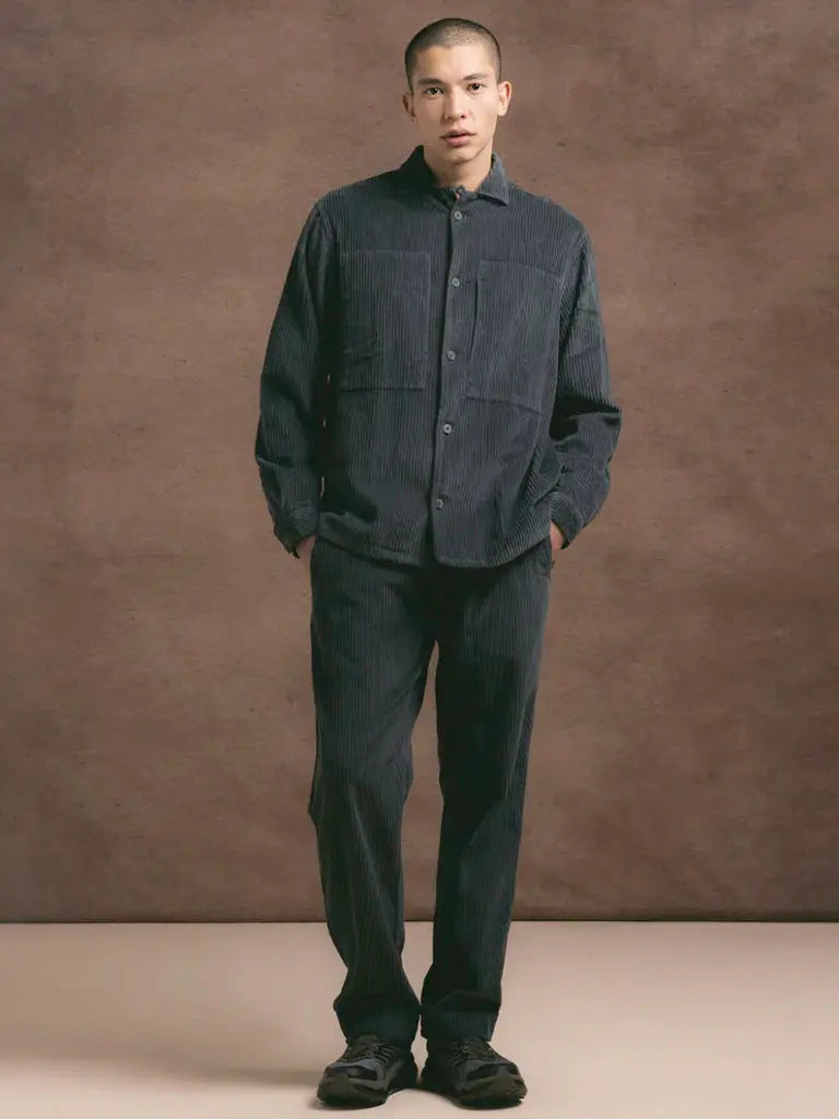 Aberlour Pant- Charcoal Jumbo Cord Kestin Pants